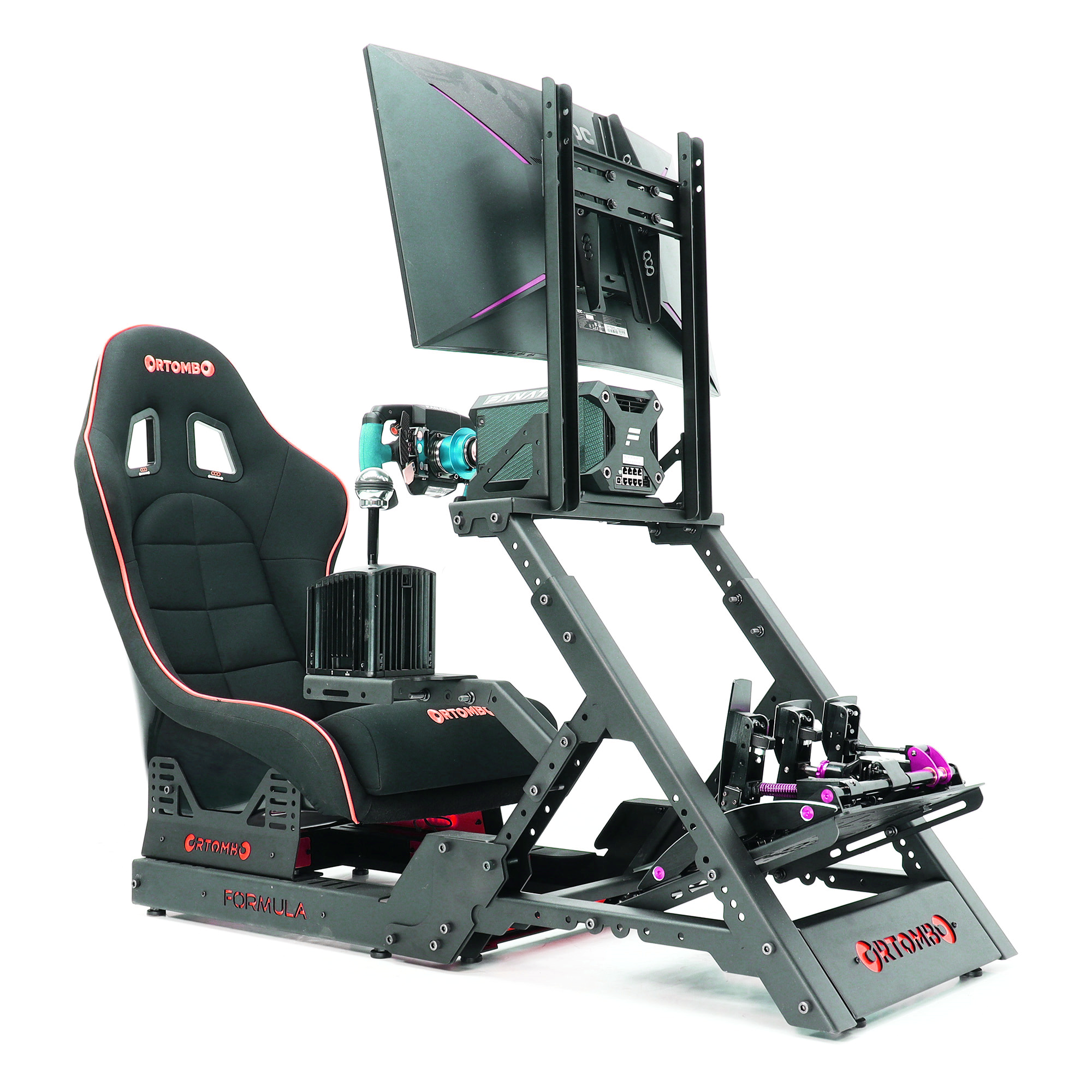 Ortombo DD GTI pro Kokpit yarış simulatörü 2x